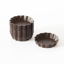 Tartelette metal wavy