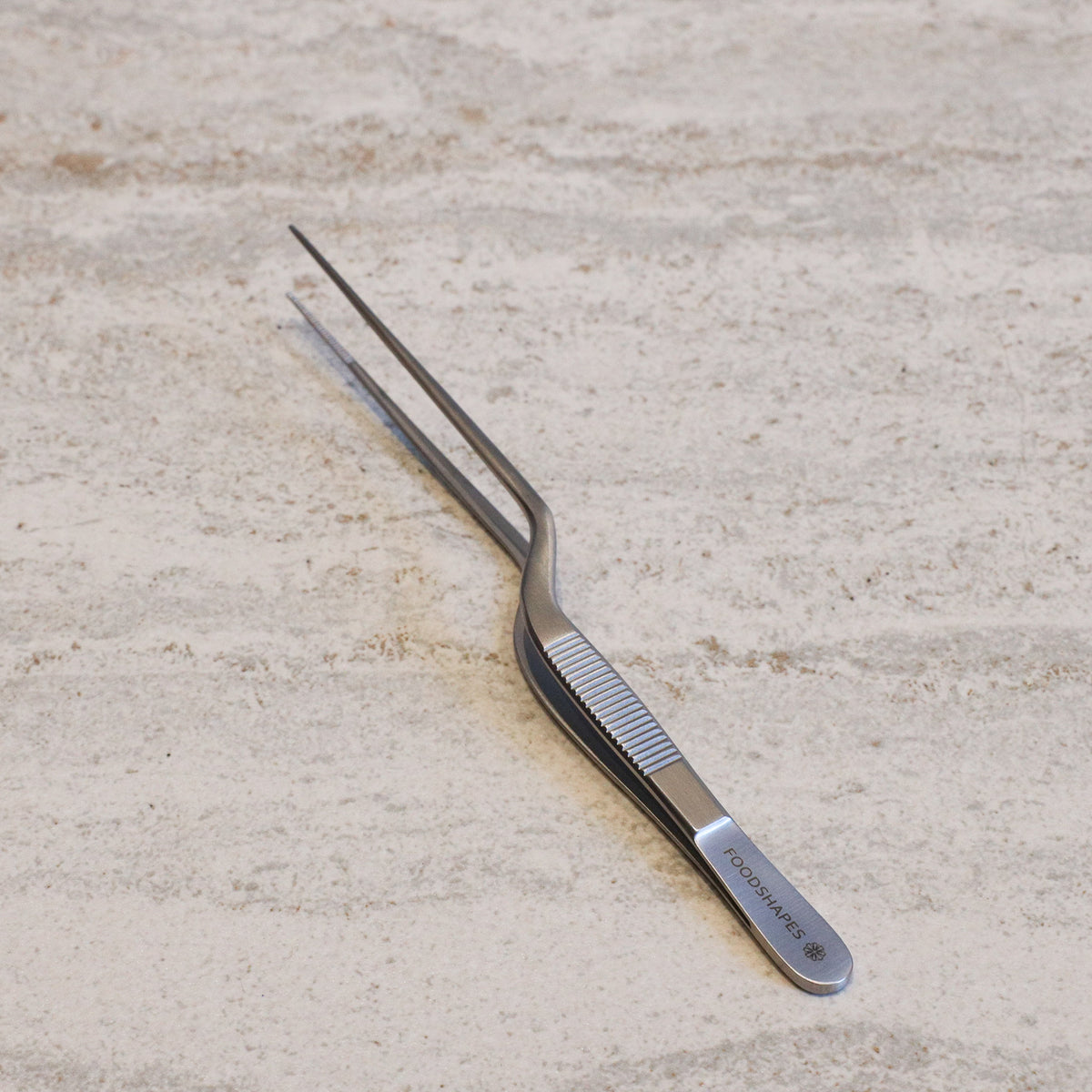 Tweezer Offset - fine tip - 16cm