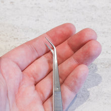 Tweezer Curved - fine tip - 15.5cm