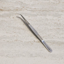 Tweezer Curved - fine tip - 15.5cm