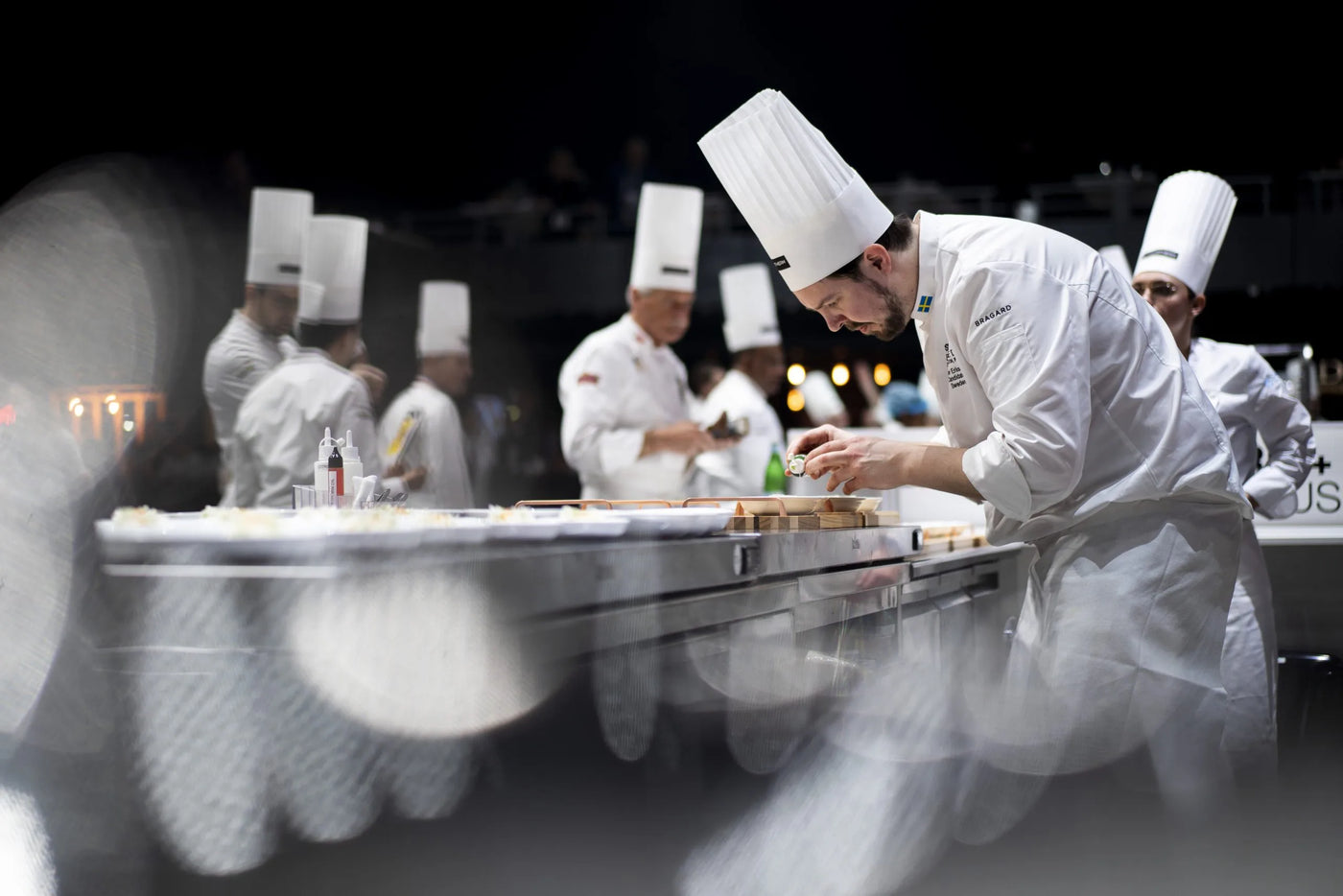 Jimmi Eriksson competing at Bocuse d'Or